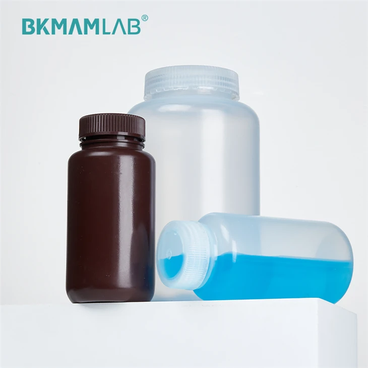 Clear Brown Lab HDPE PP Sampling Bottle best