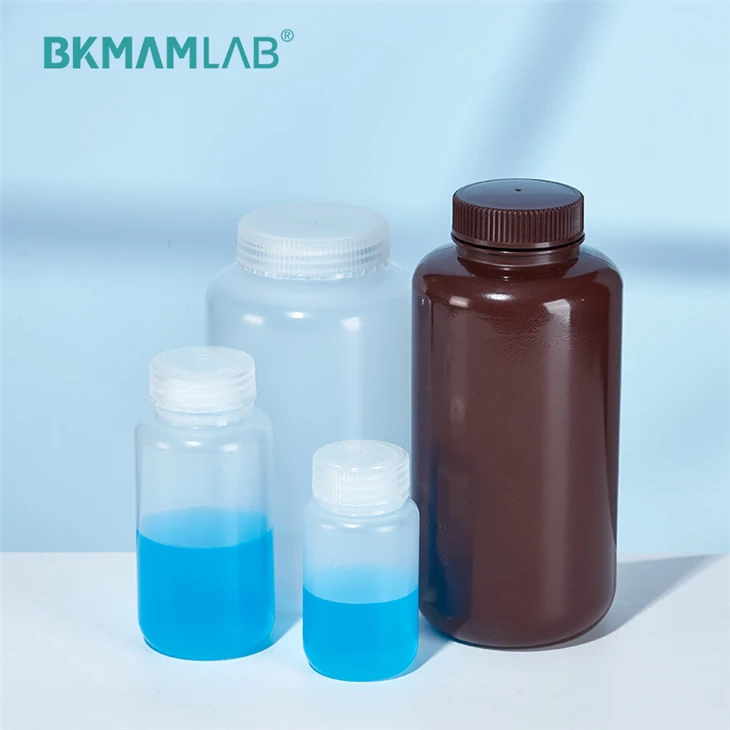 Clear Brown Lab HDPE PP Sampling Bottle high quality