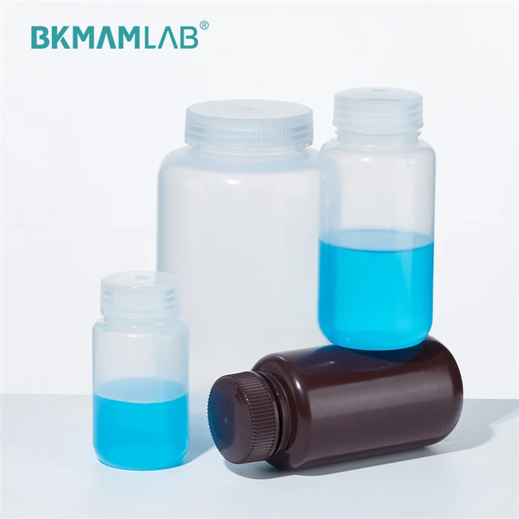 Clear Brown Lab HDPE PP Sampling Bottle factory