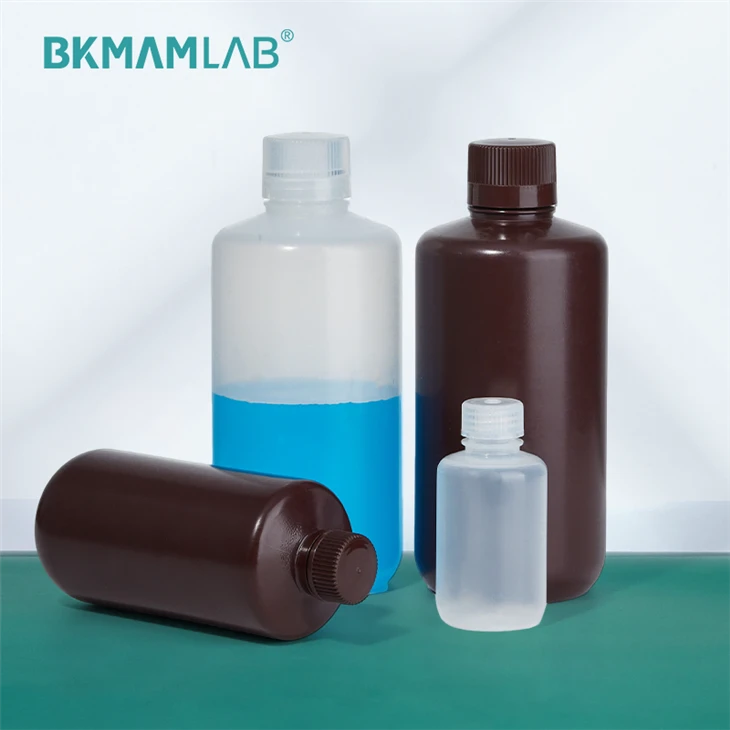 Clear Brown Lab HDPE PP Sampling Bottle best