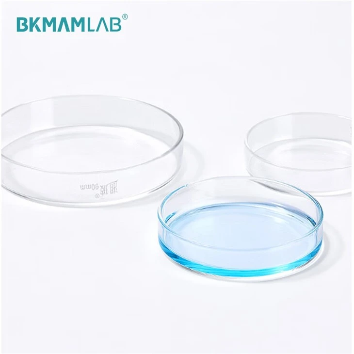 High Borosilicate Glass Laboratory Petri Dish