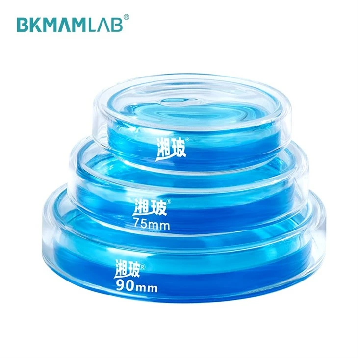 High Borosilicate Glass Laboratory Petri Dish