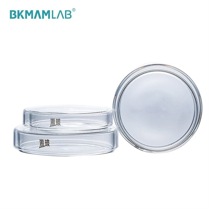 High Borosilicate Glass Laboratory Petri Dish