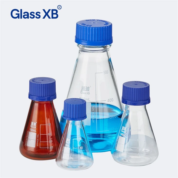 Narrow Neck Wide Neck Conical Flask Erlenmeyer Flask suppliers